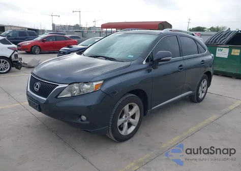2010 Lexus Rx 350 z USA, uszkodzony, nr VIN 2T2BK1BA5AC006541